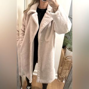 Bernardo Faux Fur coat